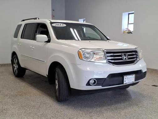WHITE DIAMOND PEARL 2013 Honda Pilot Touring