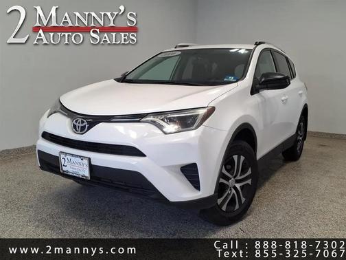 Super White 2016 Toyota RAV4 LE