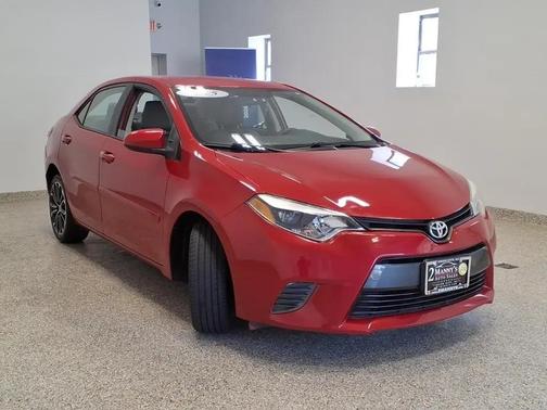 Red 2015 Toyota Corolla L