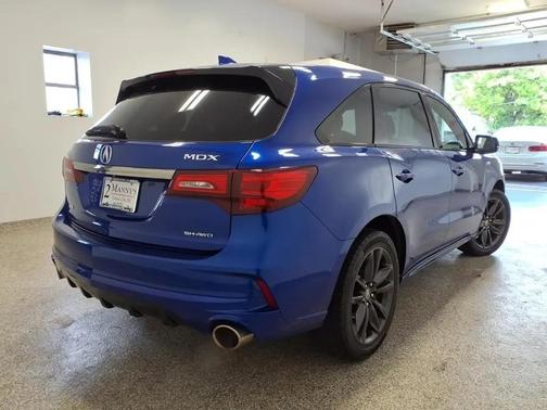APEX BLUE PEARL 2020 Acura MDX 3.5L Technology & A-Spec Pkgs