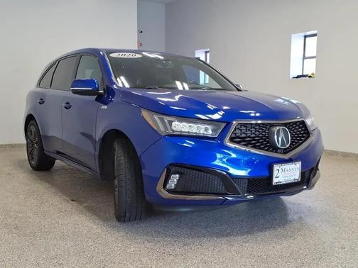 APEX BLUE PEARL 2020 Acura MDX 3.5L Technology & A-Spec Pkgs