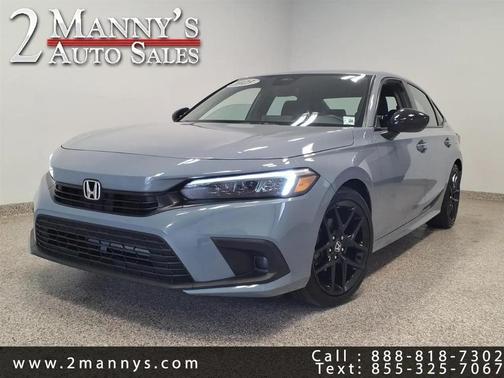 Gray 2023 Honda Civic Sport