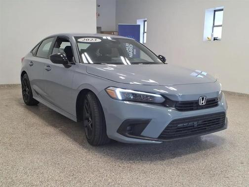 Gray 2023 Honda Civic Sport