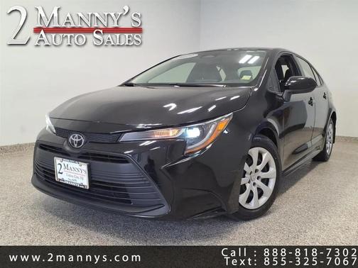 Midnight Black Metallic 2023 Toyota Corolla LE