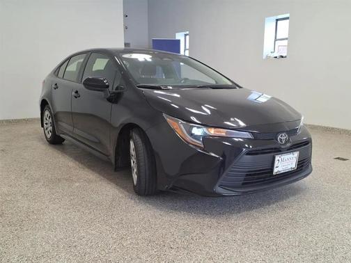 Midnight Black Metallic 2023 Toyota Corolla LE