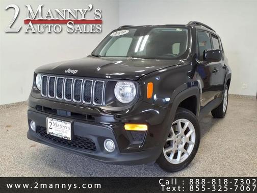 Black Clearcoat 2019 Jeep Renegade Latitude