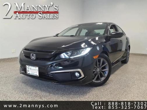 BLK 2020 Honda Civic EX