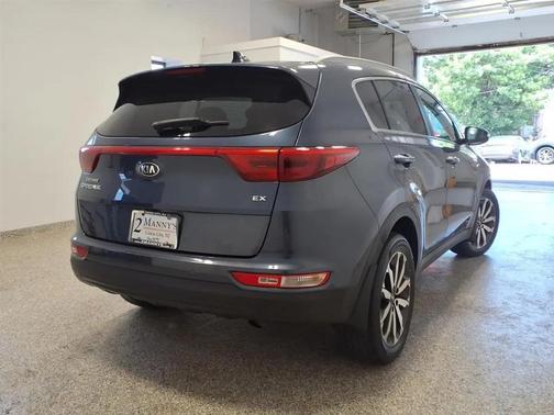 Pacific Blue 2017 Kia Sportage EX