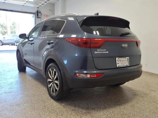 Pacific Blue 2017 Kia Sportage EX