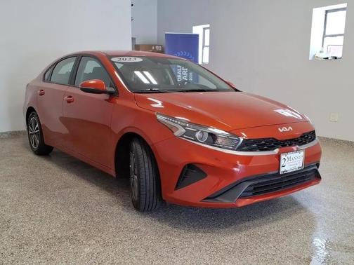 Fire Orange 2023 Kia Forte LXS