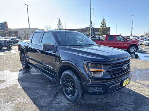 AGATE BLACK METALLIC 2024 Ford F-150 XLT
