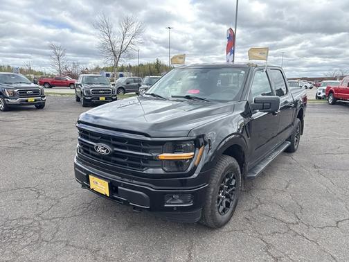 AGATE BLACK METALLIC 2024 Ford F-150 XLT