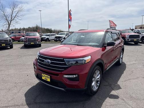 RAPID RED MET TINTED CC 2023 Ford Explorer XLT