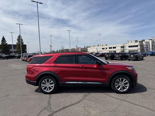 RAPID RED MET TINTED CC 2023 Ford Explorer XLT