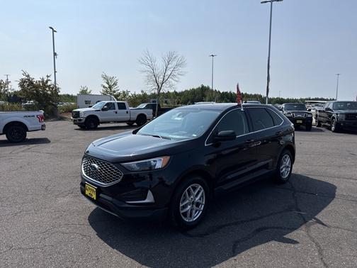 AGATE BLACK METALLIC 2024 Ford Edge SPORT