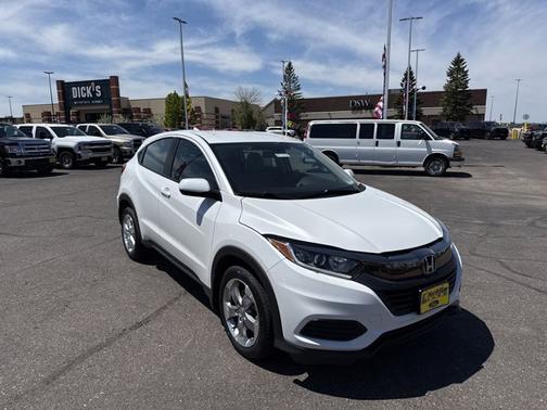 White 2022 Honda HR-V LX