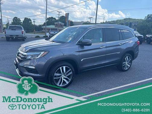Modern Steel Metallic 2017 Honda Pilot Elite