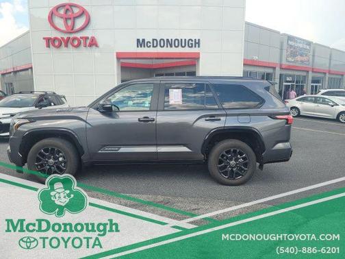 Magnetic Gray Metallic 2024 Toyota Sequoia Platinum