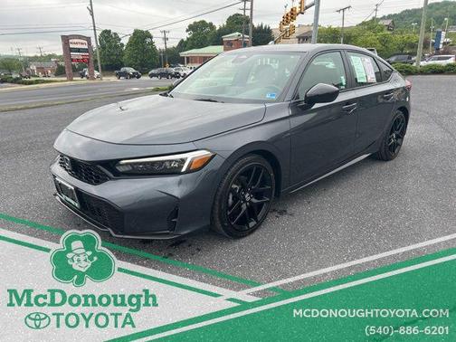 Meteorite Gray Metallic 2025 Honda Civic Sport