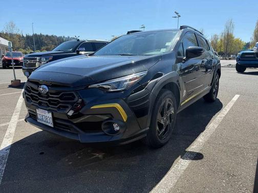 Crystal Black Silica 2025 Subaru Crosstrek Sport