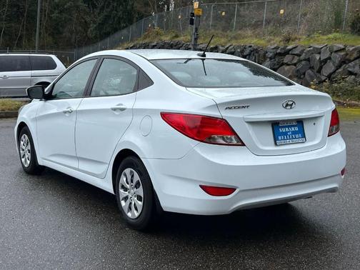 Century White 2016 Hyundai Accent SE