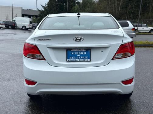 Century White 2016 Hyundai Accent SE