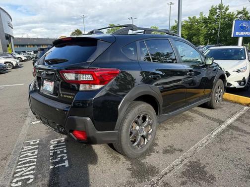 Crystal Black Silica 2021 Subaru Crosstrek Sport