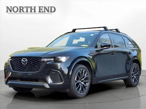 Jet Black Mica 2025 Mazda CX-70 3.3 Turbo S Premium