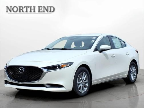 Snowflake White Pearl Mica 2026 Mazda Mazda3 FWD