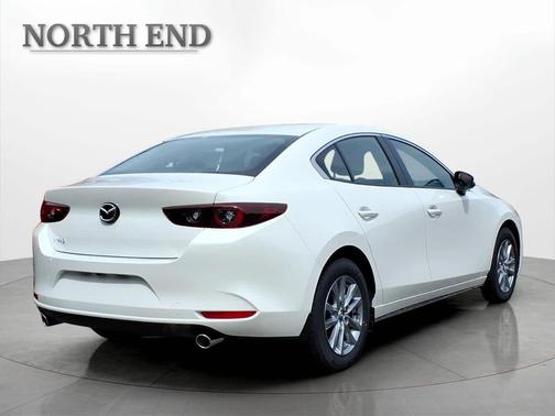 Snowflake White Pearl Mica 2026 Mazda Mazda3 FWD