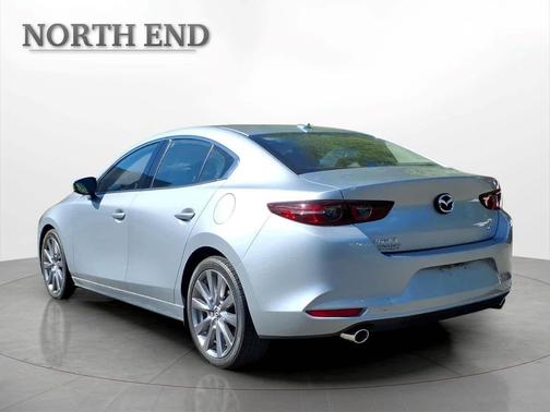 SONIC SILVER METALLIC 2019 Mazda Mazda3 FWD w/Premium Package
