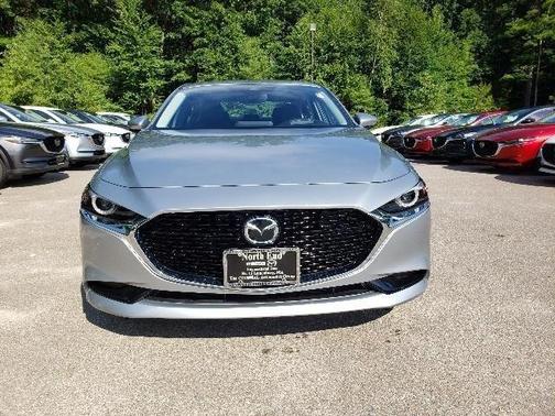 SONIC SILVER METALLIC 2019 Mazda Mazda3 FWD w/Premium Package