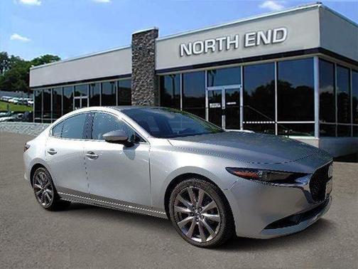 SONIC SILVER METALLIC 2019 Mazda Mazda3 FWD w/Premium Package