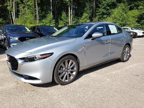 SONIC SILVER METALLIC 2019 Mazda Mazda3 FWD w/Premium Package