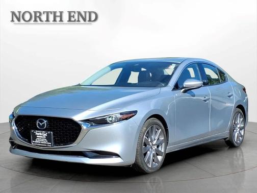SONIC SILVER METALLIC 2019 Mazda Mazda3 FWD w/Premium Package