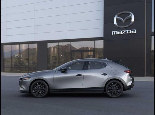 Machine Gray Metallic 2026 Mazda Mazda3 2.5 Turbo AWD