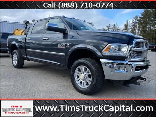 Maximum Steel Metallic Clearcoat 2018 RAM 3500 Laramie Crew Cab 4x4 6'4' Box