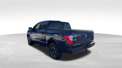Deep Blue Pearl Metallic 2019 Nissan Titan PRO-4X