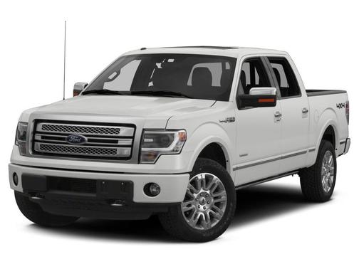 White Platinum Clearcoat Metallic 2014 Ford F-150 Platinum