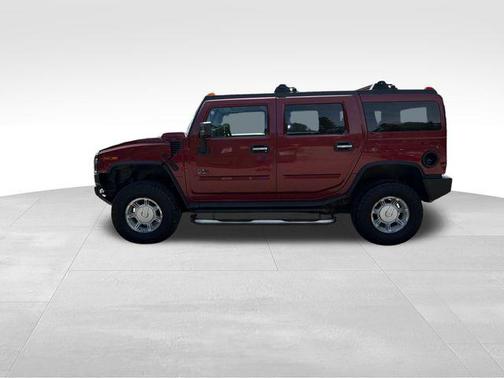 Red Metallic 2004 Hummer H2 Base