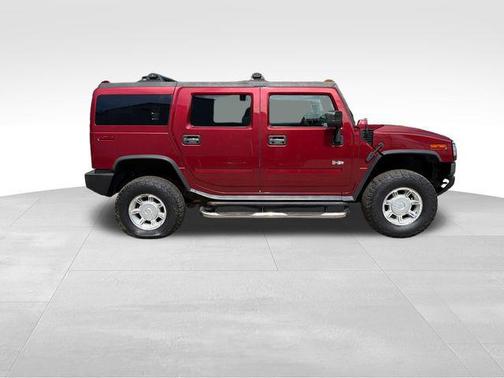 Red Metallic 2004 Hummer H2 Base