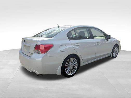Satin White Pearl 2014 Subaru Impreza 2.0i Premium