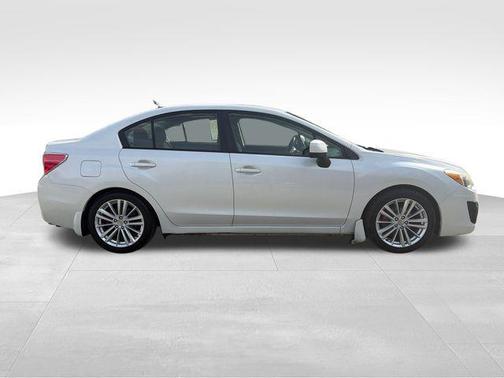 Satin White Pearl 2014 Subaru Impreza 2.0i Premium