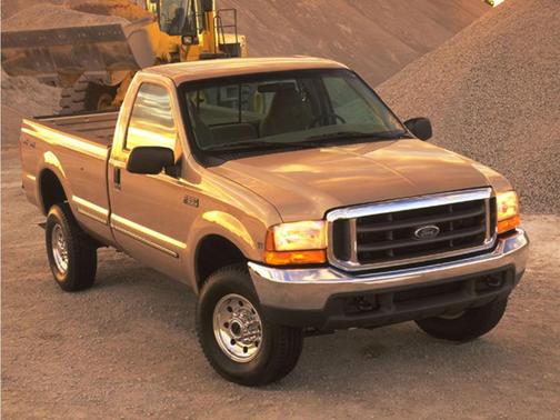 Black 1999 Ford F-350