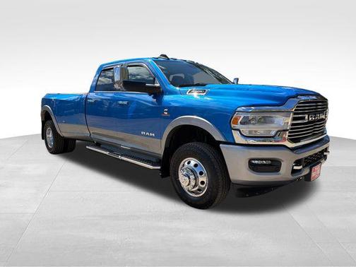 Hydro Blue Pearlcoat 2021 RAM 3500 Laramie Crew Cab 4x4 8' Box