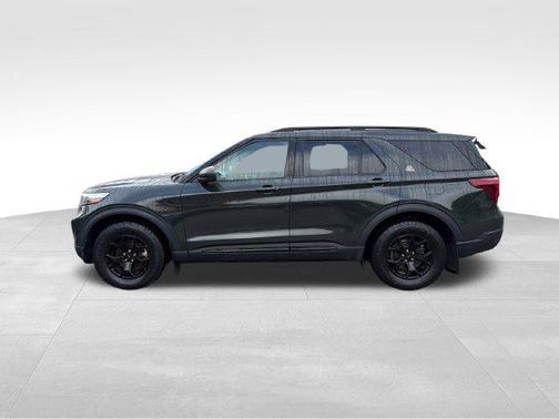 Green Metallic 2022 Ford Explorer Timberline