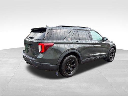 Green Metallic 2022 Ford Explorer Timberline