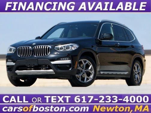 Black 2020 BMW X3 xDrive30i