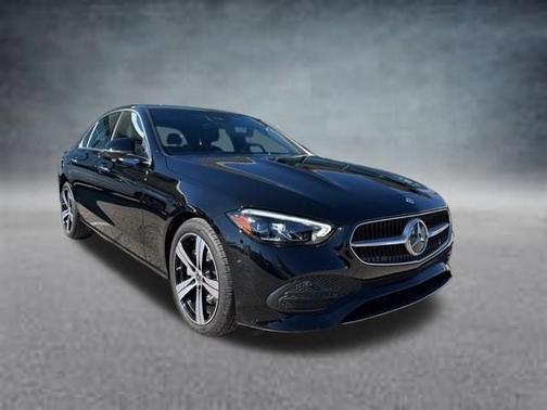 Black 2025 Mercedes-Benz C-Class C 300 4MATIC