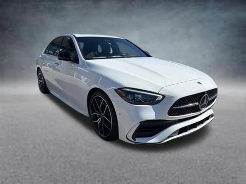Polar White 2023 Mercedes-Benz C-Class C 300 4MATIC